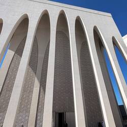 Noch einmal die Moschee.