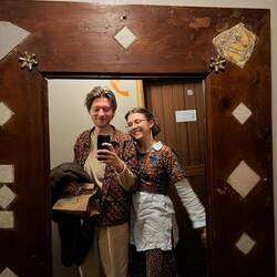 Unsere Weihnachtsoutfits.