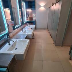 Badezimmer sehr stylish