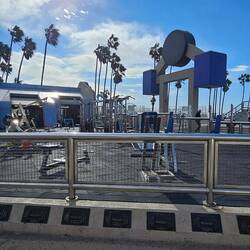 Famous Muscle Beach at Venice Beach
