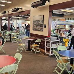 The Farmer's Market had a number of food choices