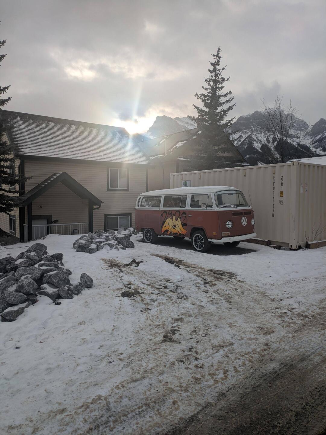 Typisch Noerdamerikanische Einfahrten