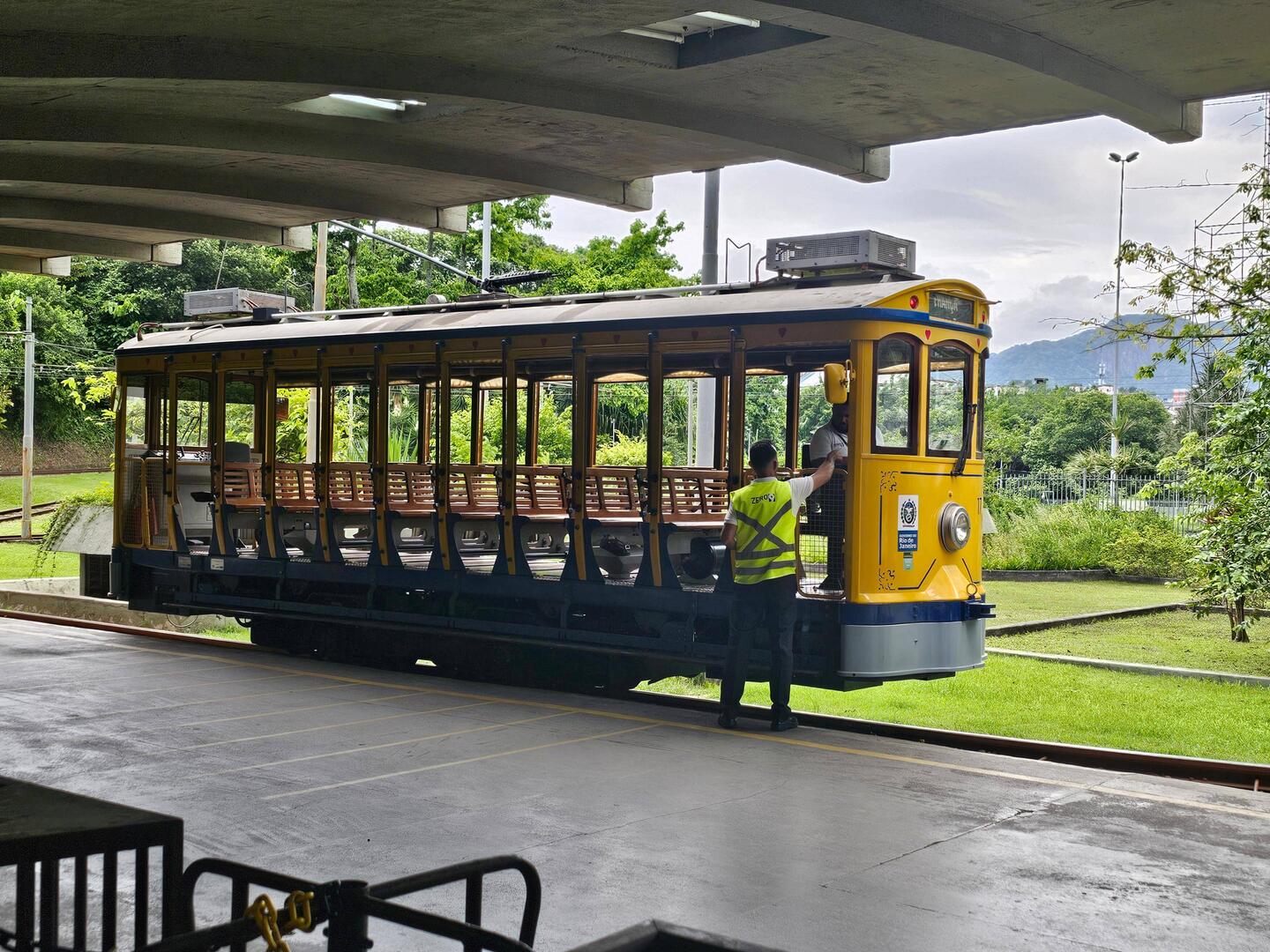 Die alte Santa Teresa Tram