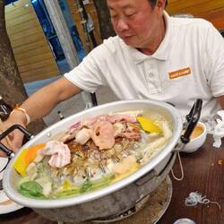 Unser sehr netter Reiseleiter