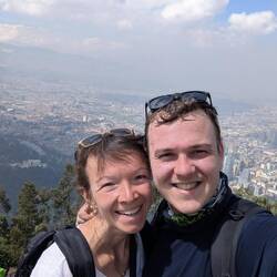 Aber gelohnt hat es sich trotzdem! (Man merkt übrigens, dass wir in Bogotá auf über 3.000m sind)