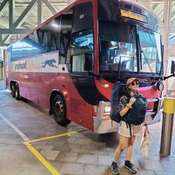 Our chariot to Alice Springs