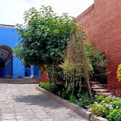 Part of the novice's cloister in the monastery; where silence reigned