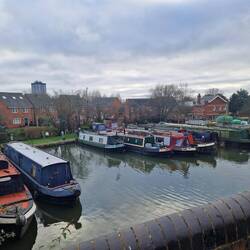 Nearby marina