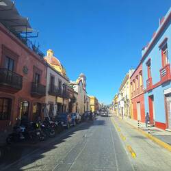 Nochmal durch die schönen Straßen von Oaxaca
