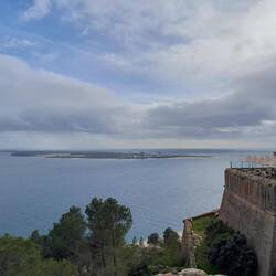 Vue sur notre presqu'île de luxe