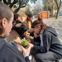 Quand on a faim pendant la siesta on se débrouille comme on peut