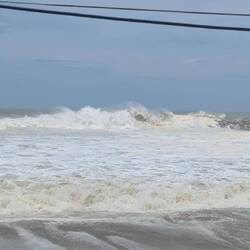 I wouldn't go out in that