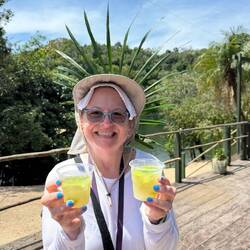 Caipirinha! -cachaça, lime, and sugar