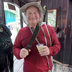 All I need: Caipirinha and My Machetti!!