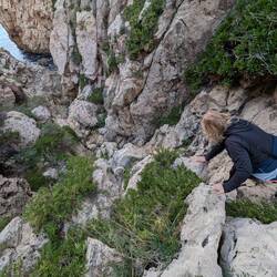 Schwindelfrei und trittsicher muss man sein