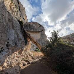 Ein riesiges Felsentor