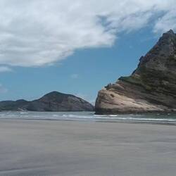 Wharariki Beach