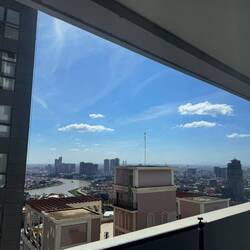 Blick aus meinem AirBnB