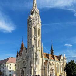 Matthias Church as it looks today ... Buda Castle — Budapest, Hungary.