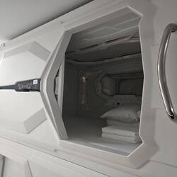 Dodo futuriste dans une capsule, petit avant goût du Japon ! C'est une 2 places!