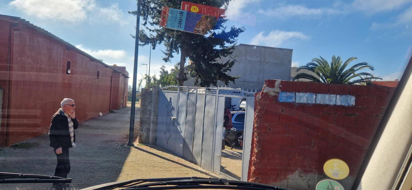 Zufahrt zum Stellplatz🫣