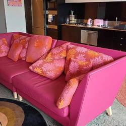 Pink and orange theme