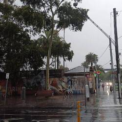 Melbourne downpour