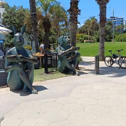 Cafe entrance St Kilda