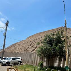 Huaca Pucclana, eine Tempelruine mitten in der Stadt