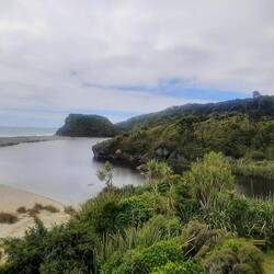 Ship Creek, stop off on our way to Haast and Jackson Bay