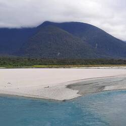 Photo Taken from the Arawhata bridge as we head to Jackson Bay