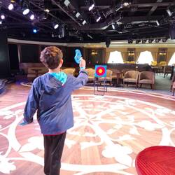Axe throwing in the lounge