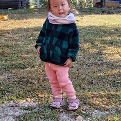 Ein kleines Dorfkind