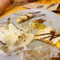 Dessert beim Mexikaner: Käse-Tortillas mit Vanilleglace 😵‍💫😵‍💫😵‍💫