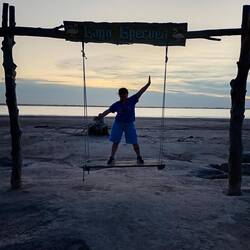 Hamaca gigante, playa eco sustentable