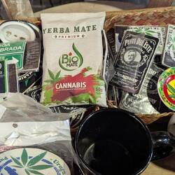 Marijuana is legal here but you rarely see it or smell it.