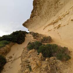 Von der Natur geschaffene "Straße "