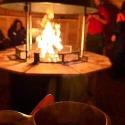 Heisser Erdbeersaft aus der Kuksa