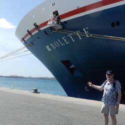 this is the ship I am on The Bolette with Fred Olsen