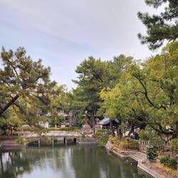 Sumiyoshi Taisha Grand Shrine in Osaka