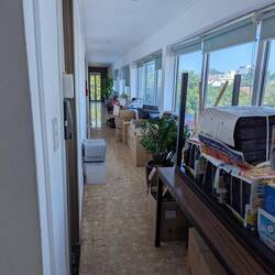 Wenn man im falschen. Stockwerk im Hotel aussteigt