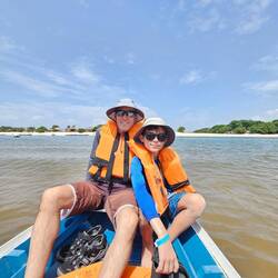Taking the canoe back to town