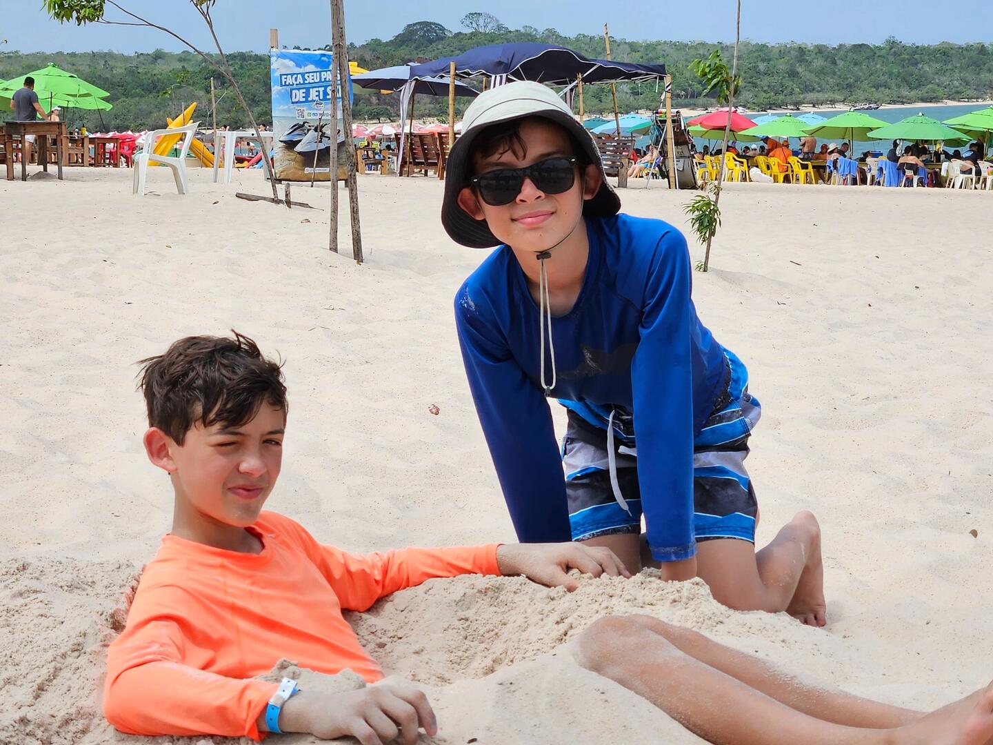 Building a sand chair
