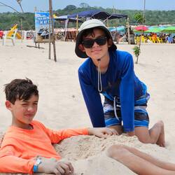 Building a sand chair