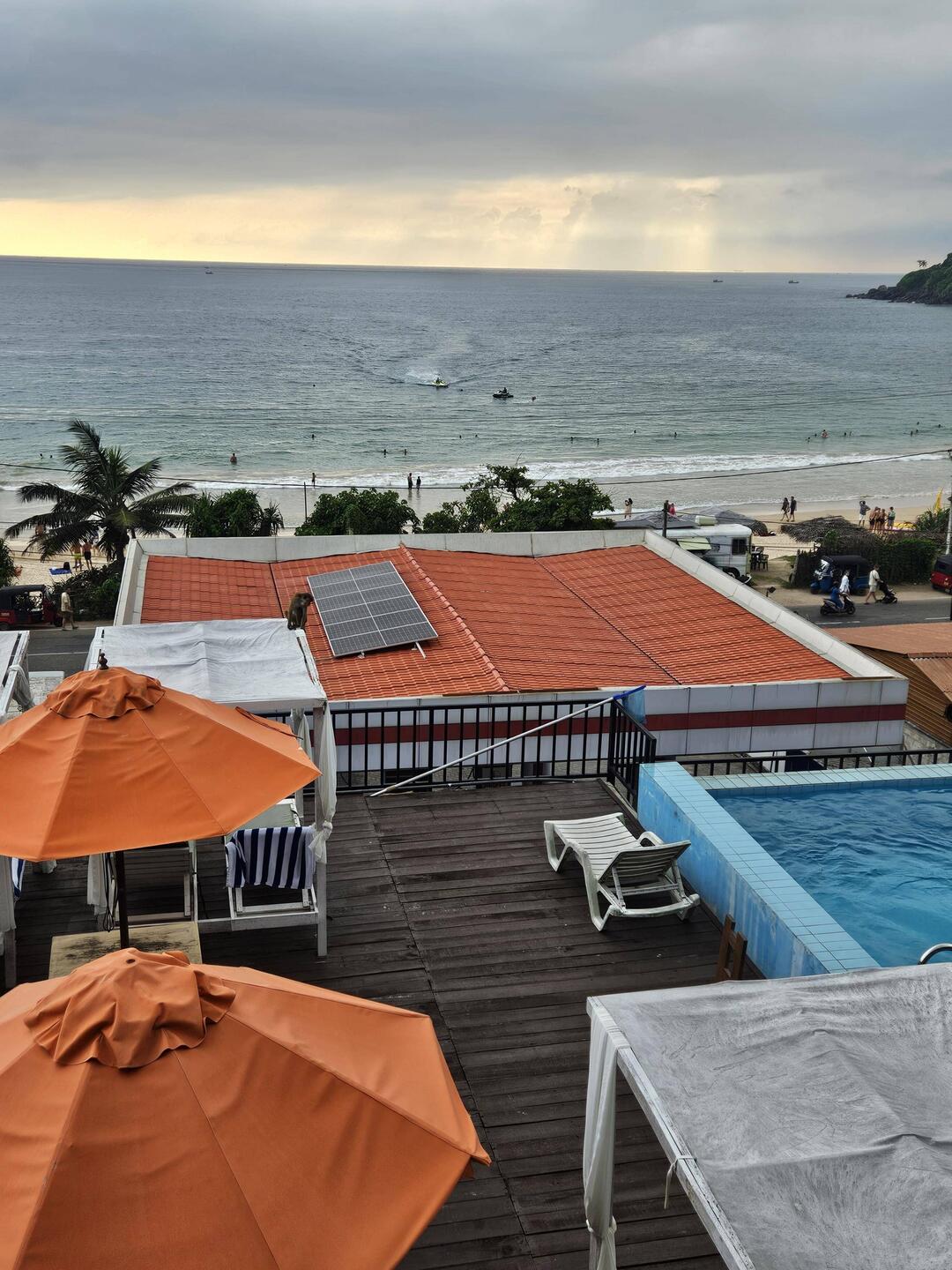 Ausblick von Hotelzimmer 🥰