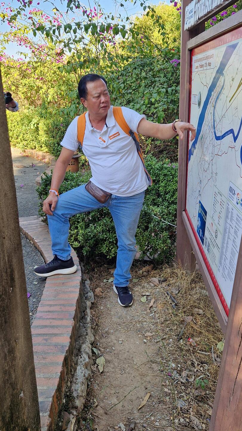 Pet, unser Reiseleiter.