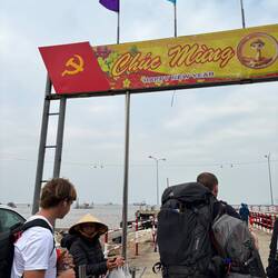 Die Überquerung zur Insel