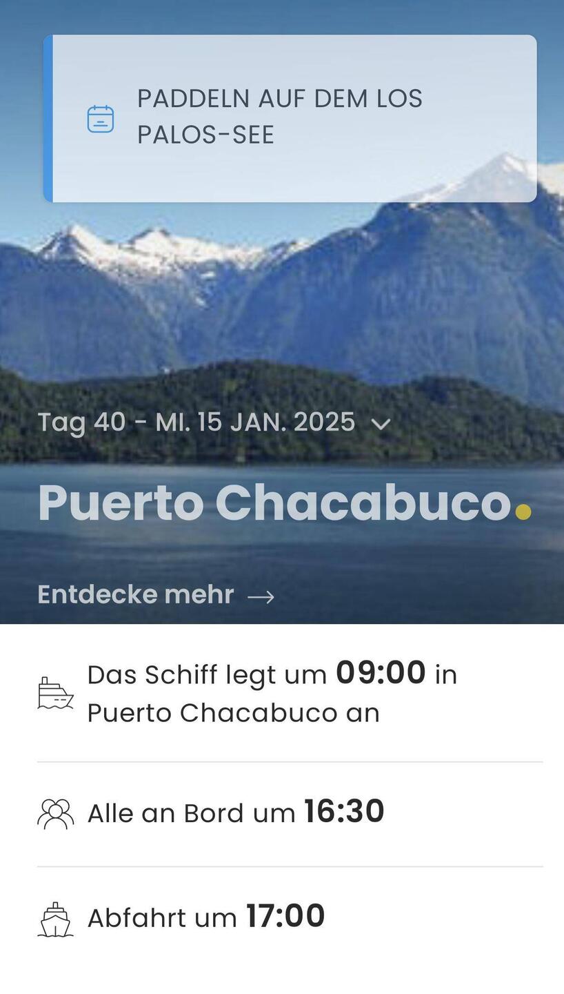 Dieser Ausflug wurde wegen der aktuellen Wetterlage abgesagt 😕