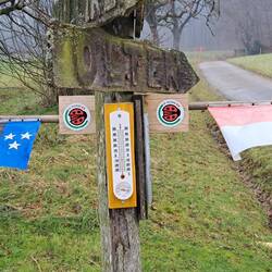direkt an der Kantonsgrenze