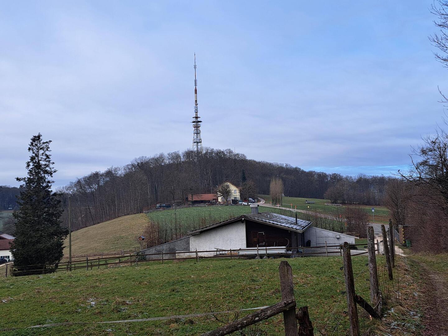 Sendemast auf dem Engelberg